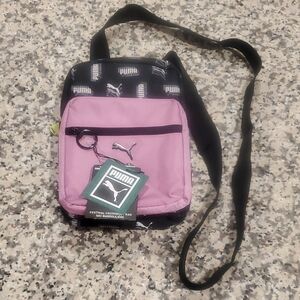 Puma Lavender and Black Crossbody Bag